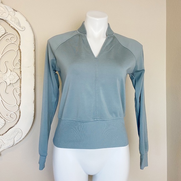 Athleta Tops - Athleta | Women's Sage Green Eastbound Sweatshirt | Size: XS